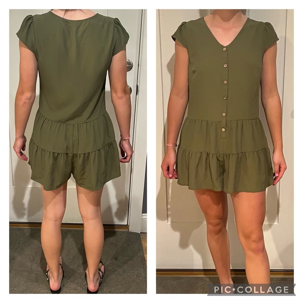 Lily Rose army green jumper, size XS